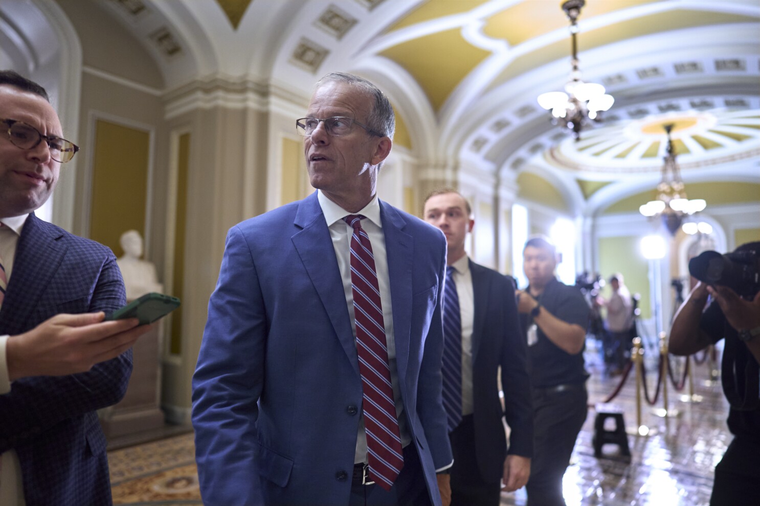 Trump pushes a July 4th deadline for tax bill as Republican senators dig in