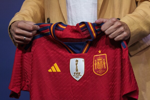 Camiseta de España de fútbol femenino: ¡Campeonas del mundo!