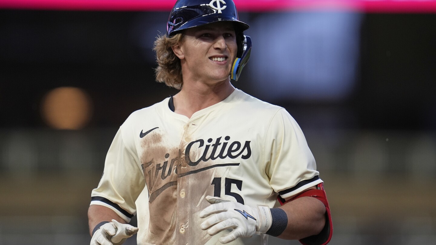 Twins' Luke Keaschall fractures forearm after HBP