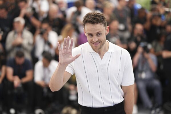 Director Harry Lighton poses for photographers at the photo call for the film 'Pillion' at the 78th international film festival, Cannes, southern France, Sunday, May 18, 2025. (Photo by Scott A Garfitt/Invision/AP)