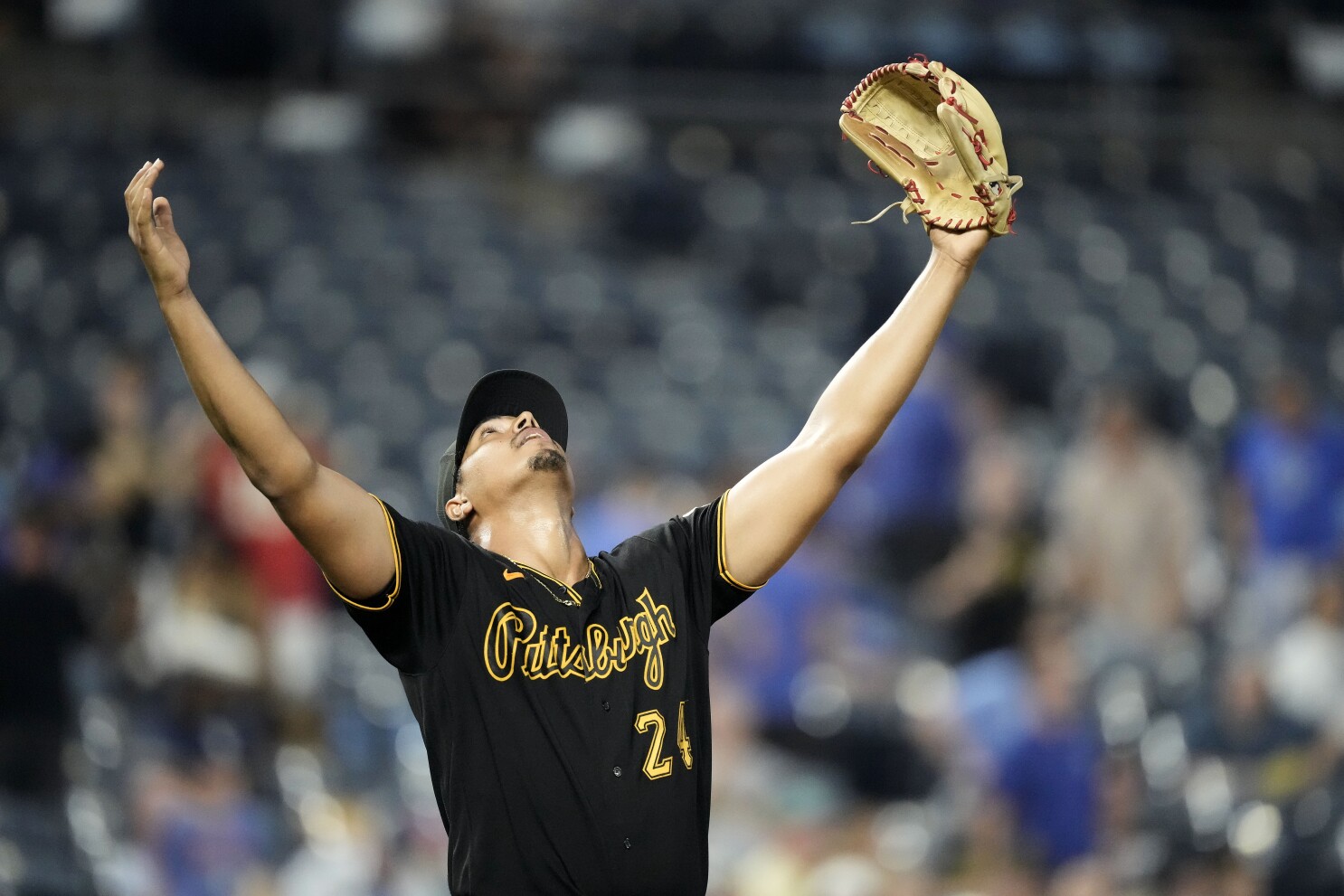 An outstanding effort': Johan Oviedo dazzles in complete-game gem, as  Pirates dispatch Royals