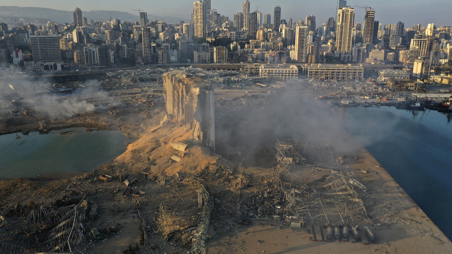 Lebanese judge questions former top security chiefs over Beirut port blast