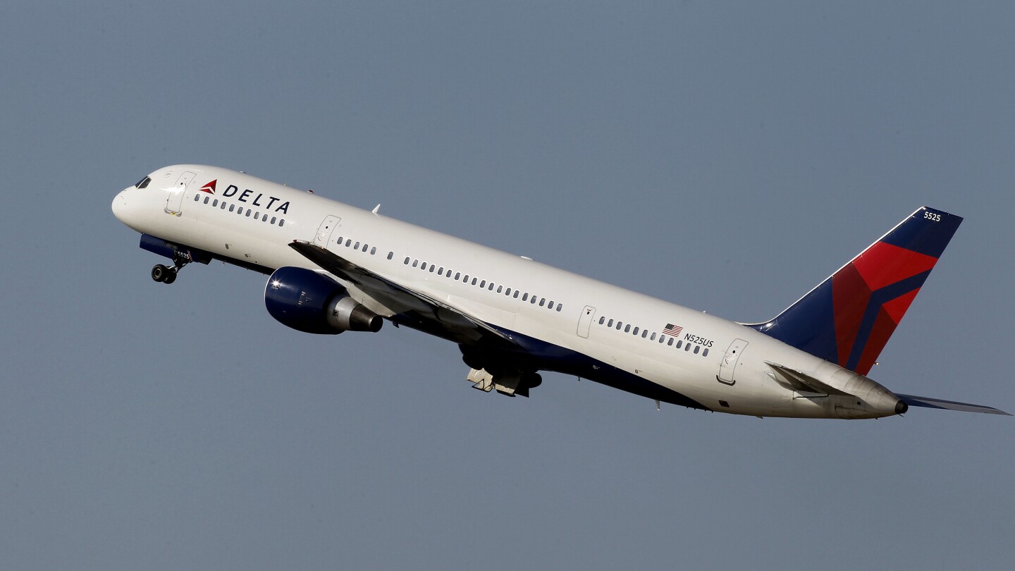 Реактивен самолет Boeing 757 управляван от Delta Air Lines загуби