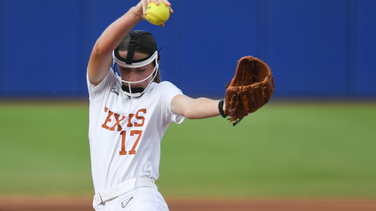 Texas beats Texas Tech 10-4 in decisive 3rd game of WCWS to win its 1st national championship