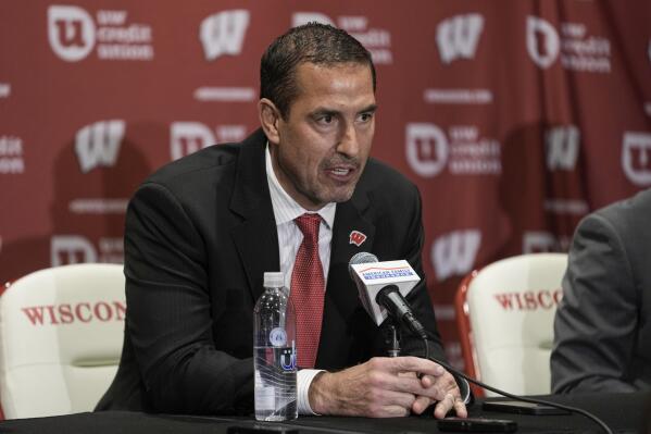 Wisconsin hires Cincinnati's Luke Fickell as next football coach