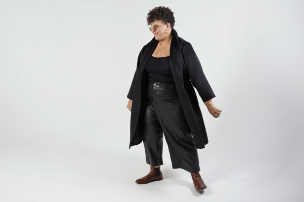 Brittany Howard poses for a portrait in Nashville, Tenn., on Saturday, Jan. 6, 2024, to promote her second solo album "What Now." (APPhoto/George Walker IV)
