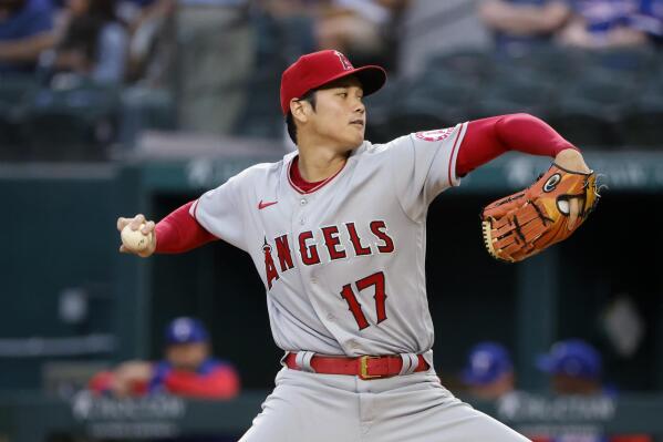 2021 Shohei Ohtani Game Used White Jersey - Pitching Win and Home