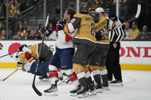 Vegas Golden Knights pull away late to defeat the Florida Panthers and win  Game 1 of the Stanley Cup Final