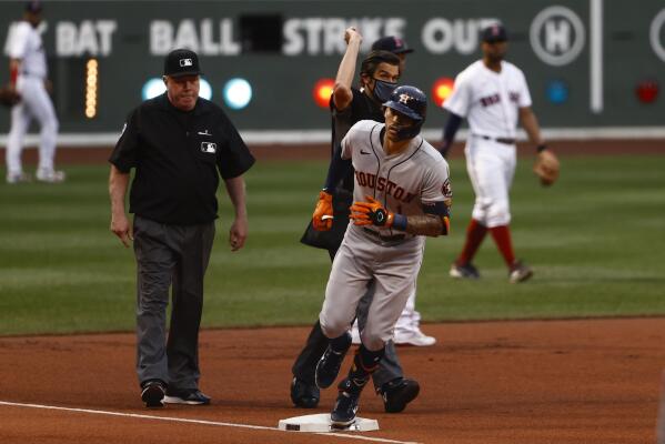 Astros' Michael Brantley adjusting to DH role