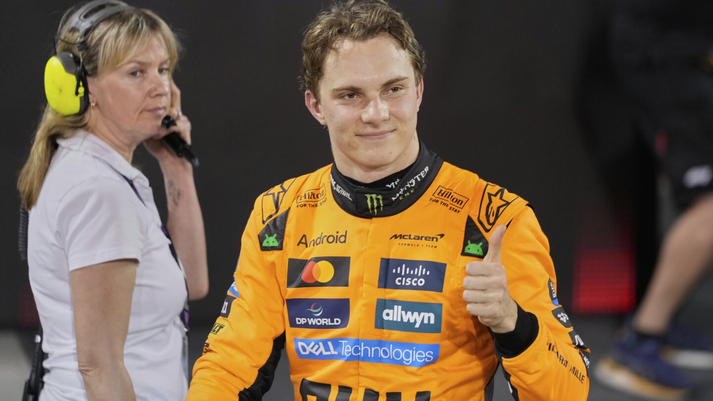 Oscar Piastri can take charge of the Formula 1 title race from pole position in Bahrain