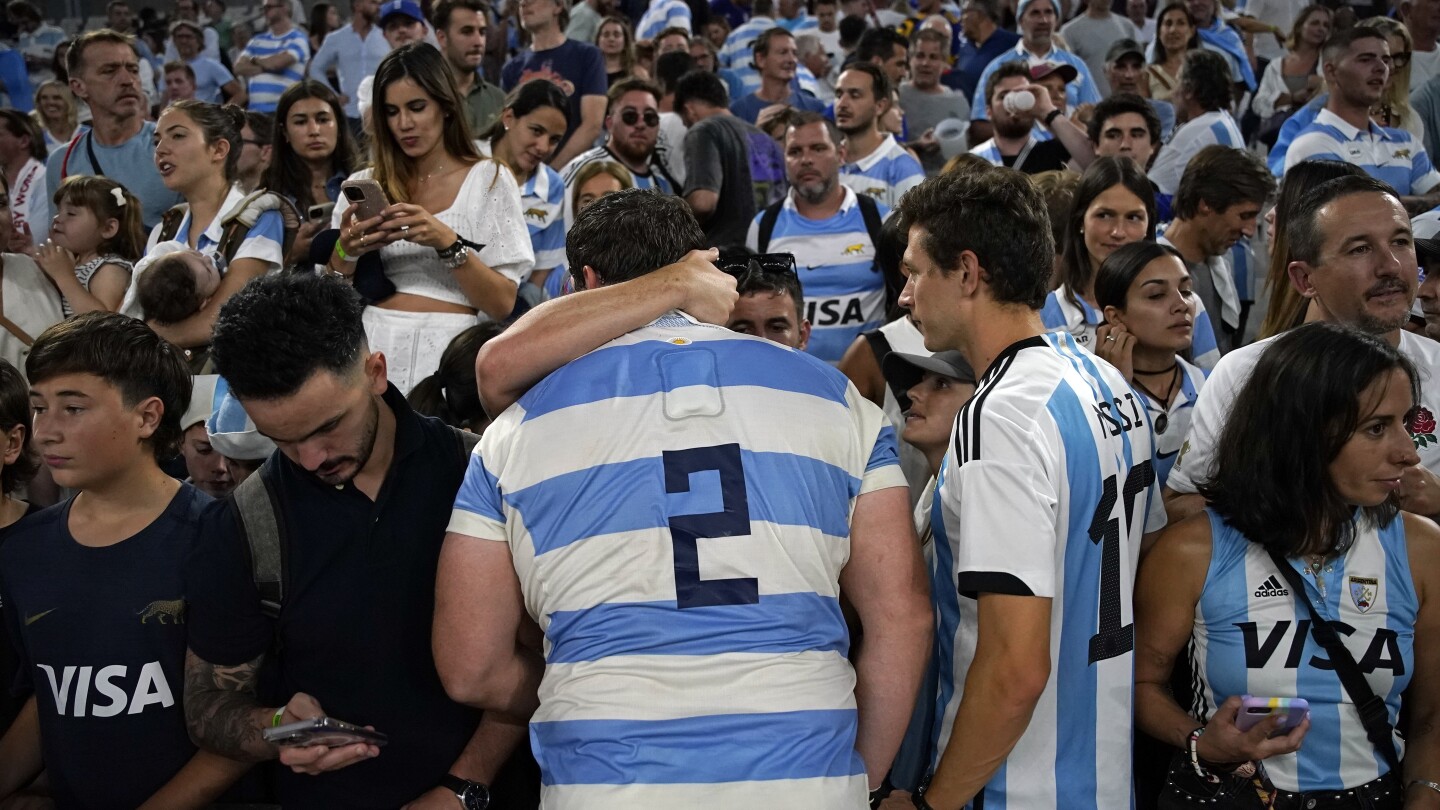 Argentina volvió a ser humillada por Inglaterra en el Mundial de Rugby
