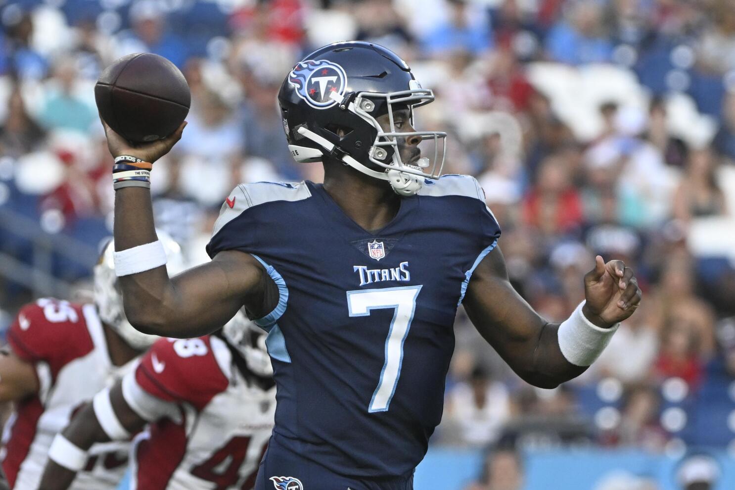 Titans go with rookie Malik Willis as Tannehill's backup QB