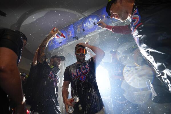 Philadelphia Phillies 2022 Division Series Winner Locker Room