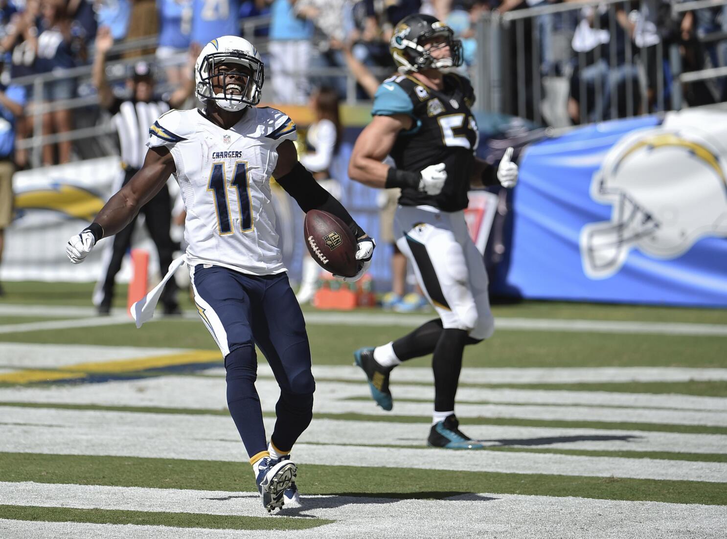 Rivers' 3 TD passes carry Chargers over Jags 33-14