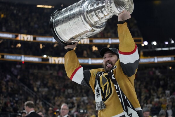 Golden Knights on verge of 1st Stanley Cup title after holding off