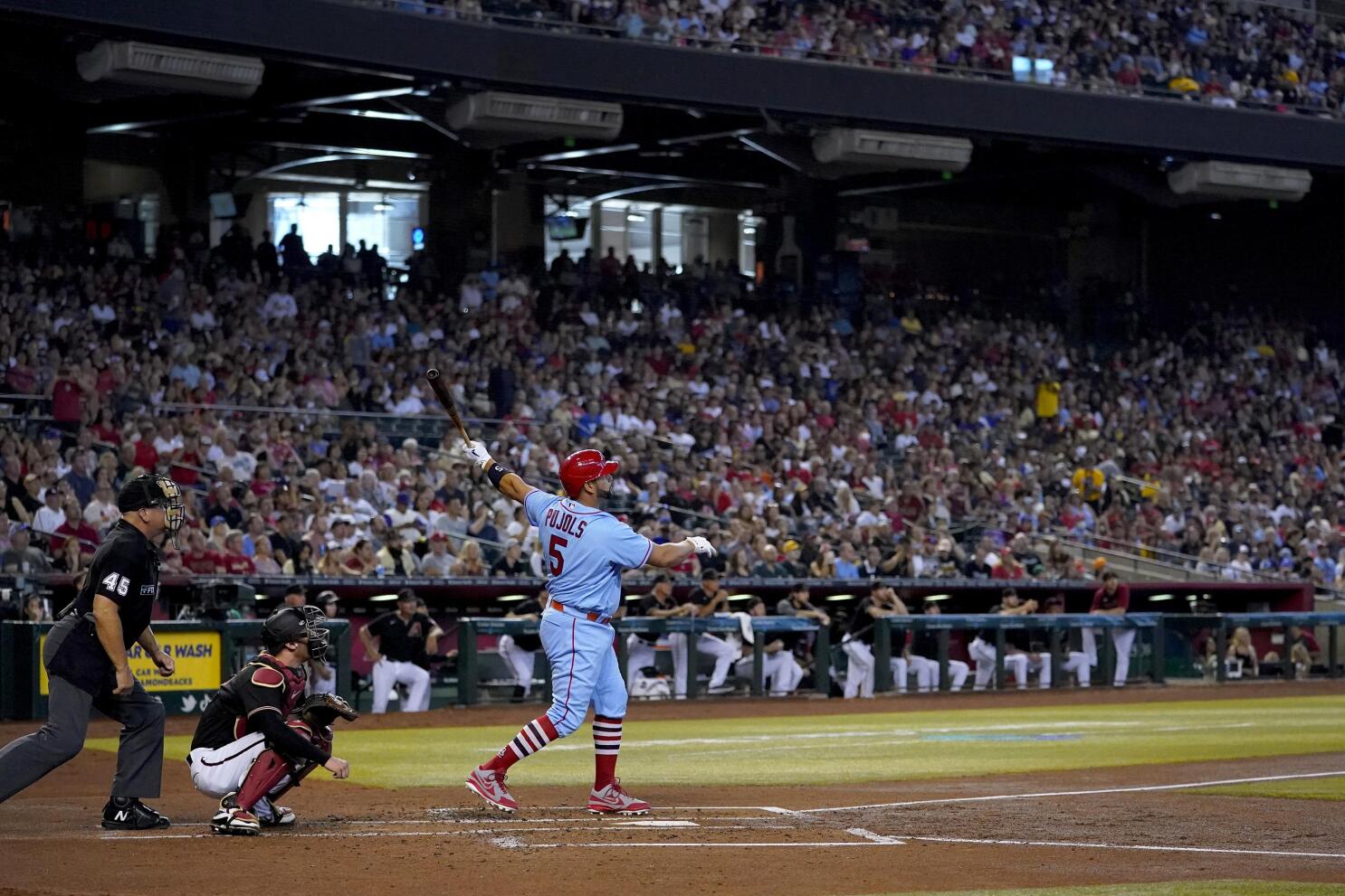 Cardinals' Albert Pujols slams his way closer to Yankees' Alex Rodriguez on  all-time home run list 