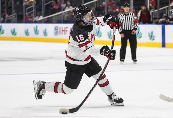 Canada's Connor Bedard honored as IIHF's first male player of the