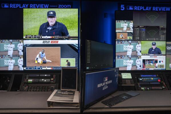 MLB umpires will have a new view for replays this season – on Zoom