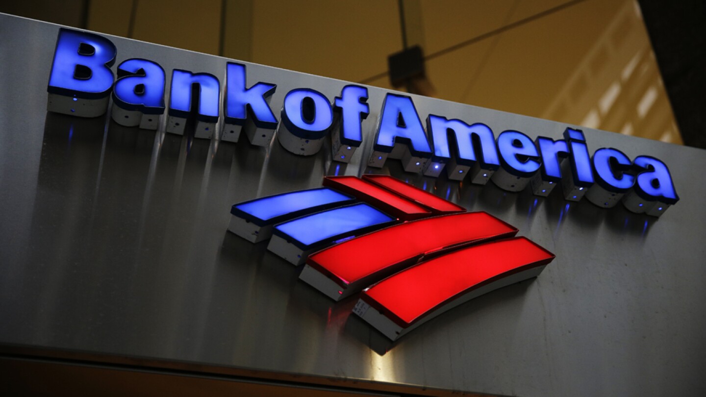 Печалбите на Bank of America за първото тримесечие падат с 18% поради по-високи разходи, отчисления