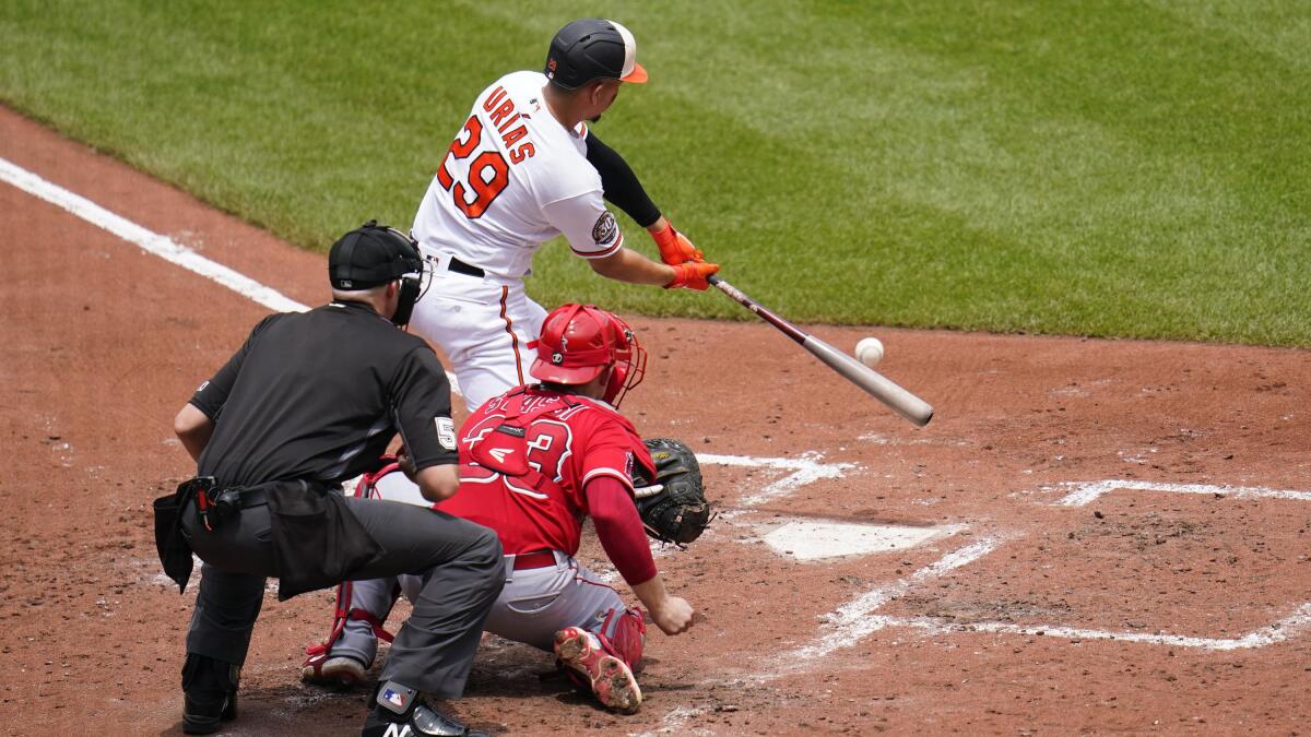 Trey Mancini: Jersey and Baseball - Game-Used (7/8/22 vs. Angels