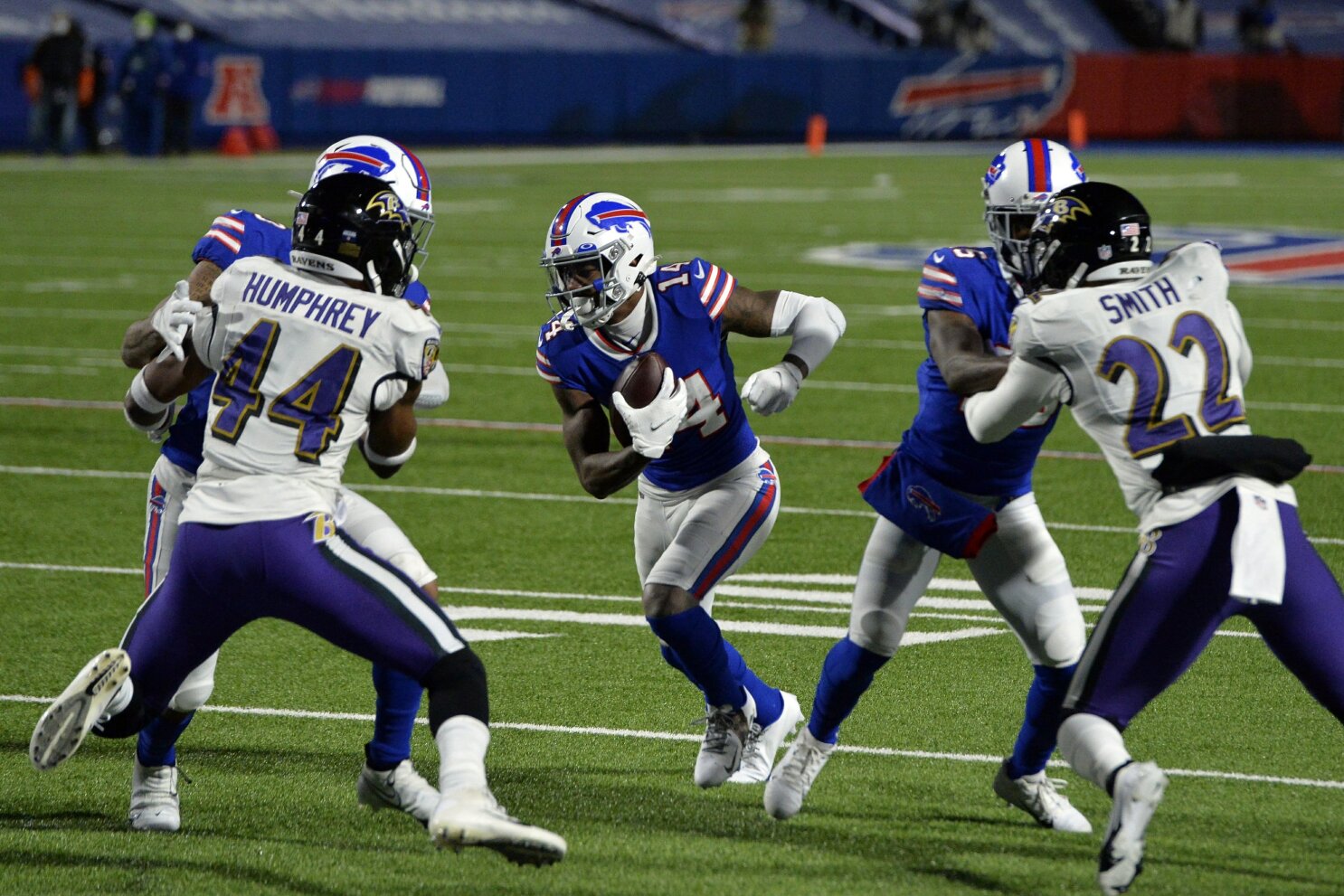 Bills advance to AFC championship with 17-3 win over Ravens - The