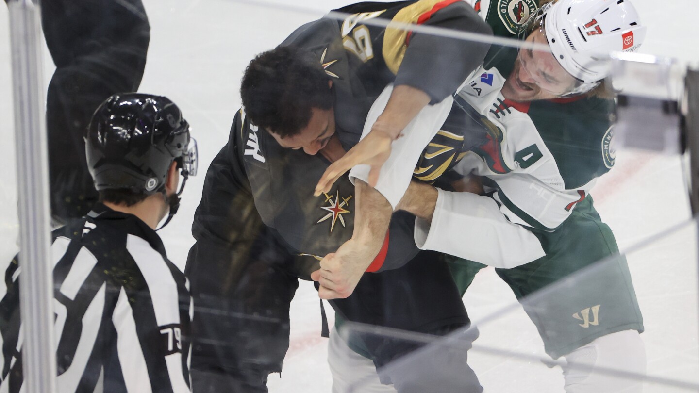 Vegas Golden Knights Defeat Minnesota Wild 4-1