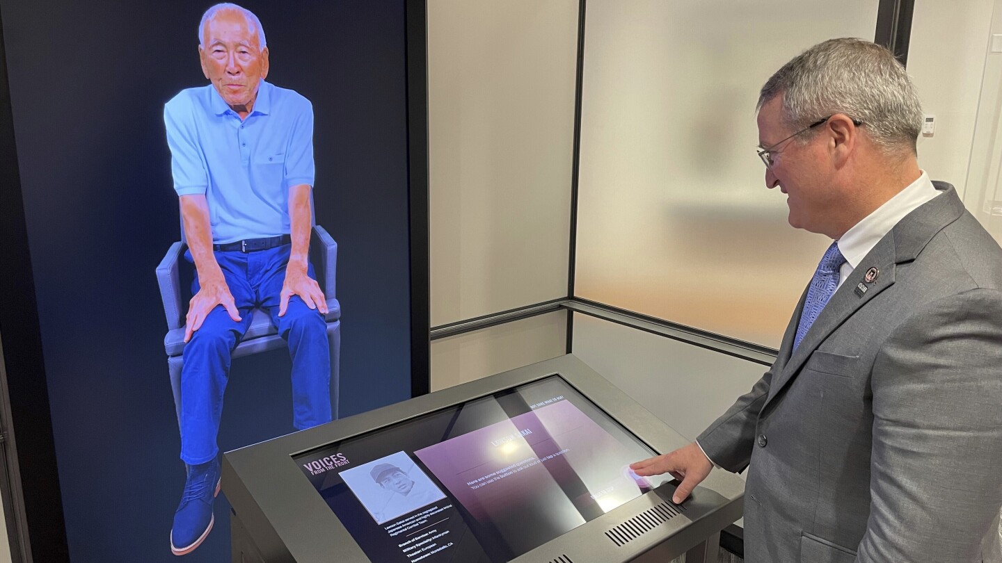 Подпомаганите от AI виртуални разговори с ветерани от Втората световна война са най-новата функция в музея на Ню Орлиънс