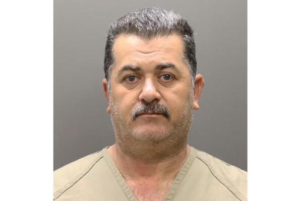 This photo provided by Franklin County Sheriff's Office shows Shihab Ahmed Shihab Shihab on May 24, 2022. Shihab Ahmed Shihab Shihab, an Iraqi man who came to the United States two years ago and applied for asylum hatched a plot to assassinate former President George W. Bush in retaliation for casualties against his compatriots during the Iraq war, the U.S. government announced Tuesday, May 24, 2022. (Franklin County Sheriff's Office via AP)