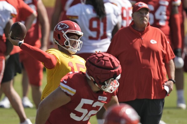 Chiefs to rely on new offensive tackles to protect Patrick Mahomes this  season – KGET 17