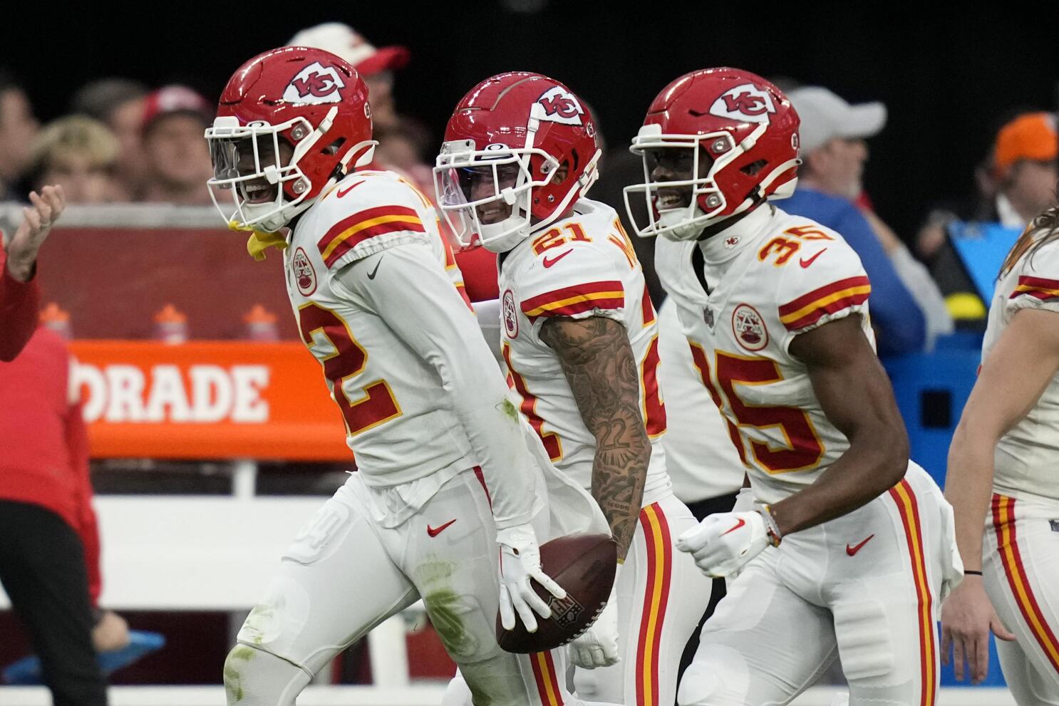 Chiefs' rookie regulars ready for playoff debuts