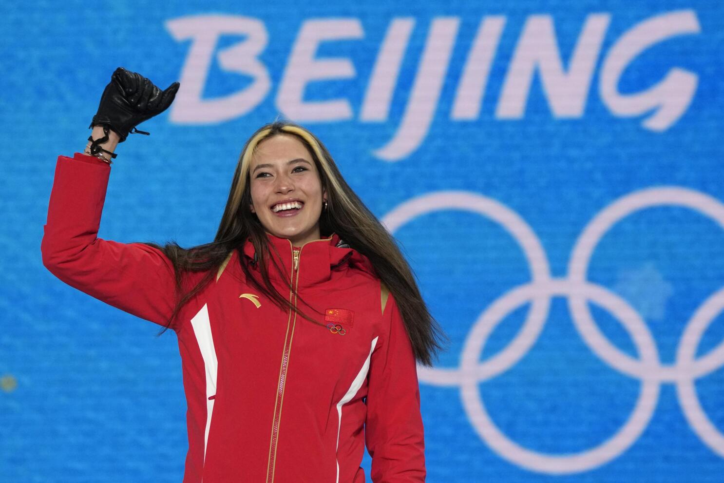 California-born Eileen Gu who won gold competing for China is