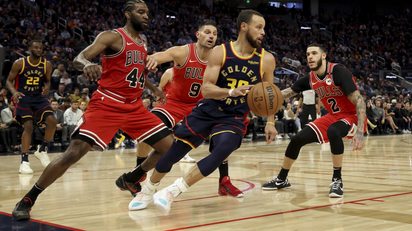 Warriors defeat Bulls 131-106 led by Curry's 21 points