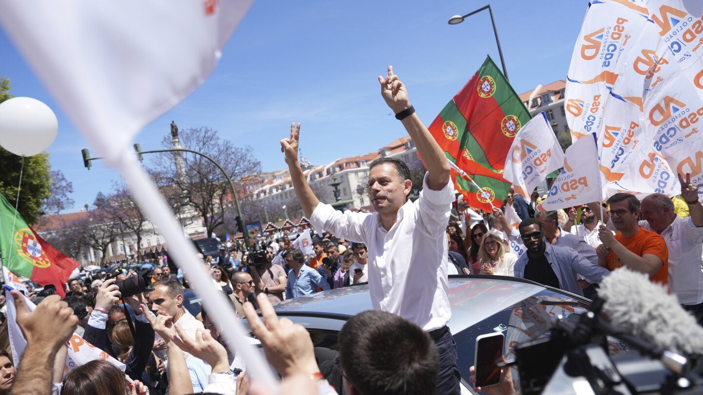 Portugal holds its 3rd general election in 3 years but the vote might not restore stability
