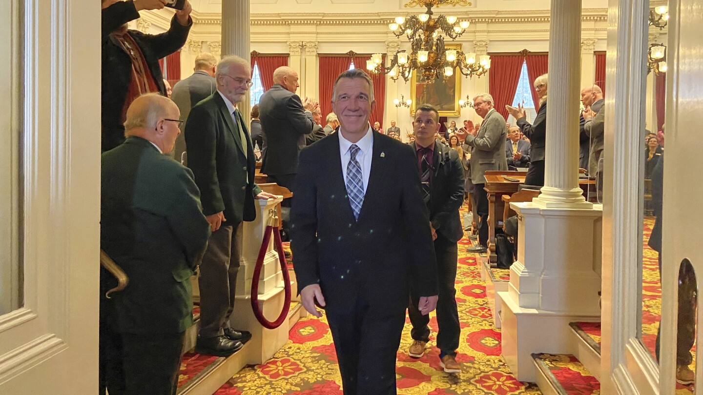 МОНПЕЛИЕР, Вермонт (АП) — Републиканският губернатор на Върмонт Фил Скот