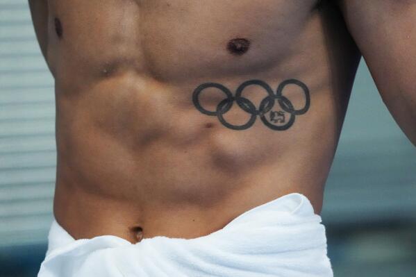 Olympic ink: Athletes show off their tats