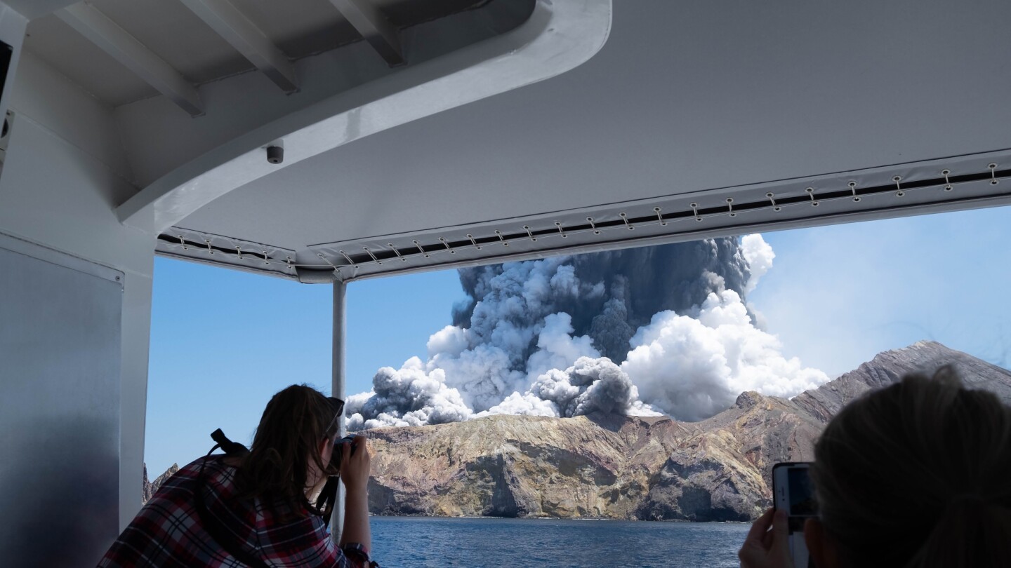 New Zealand excursion operators advised to pay .8 million in fines and reparations over volcanic eruption