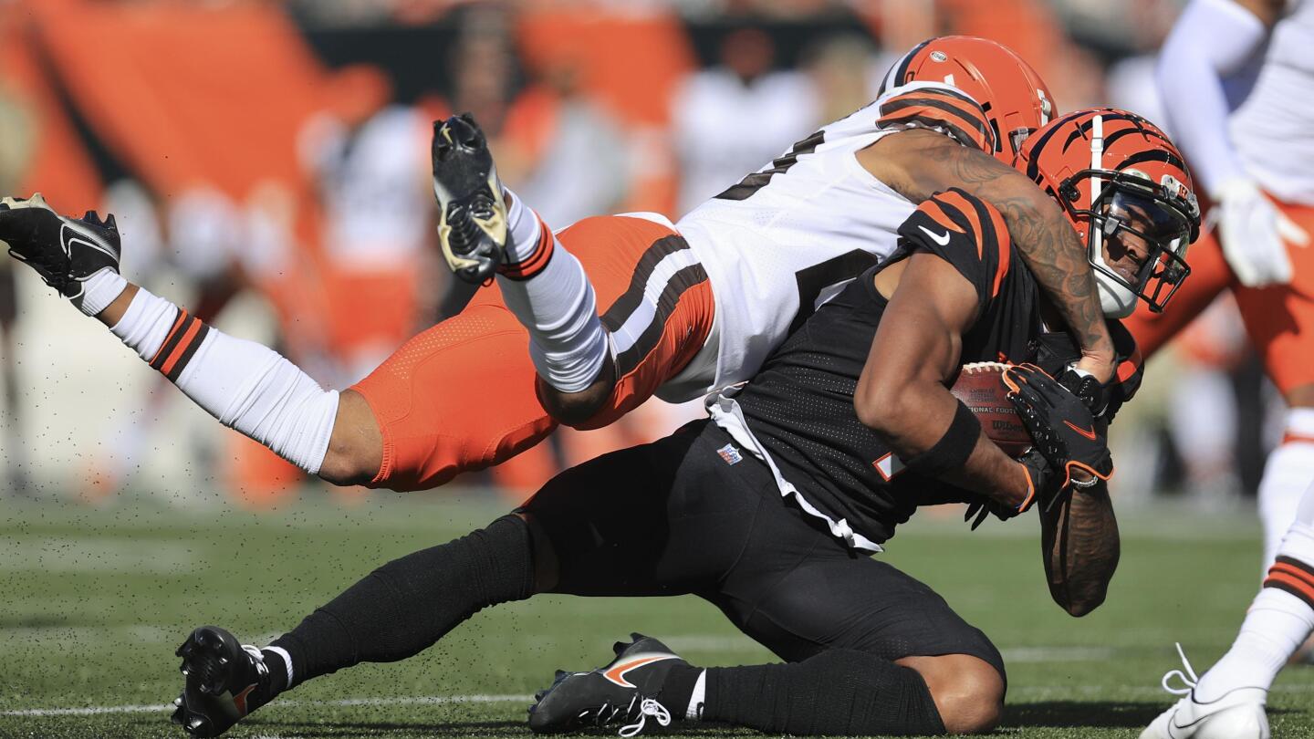 Browns' injury report includes Amari Cooper, Denzel Ward, David Njoku