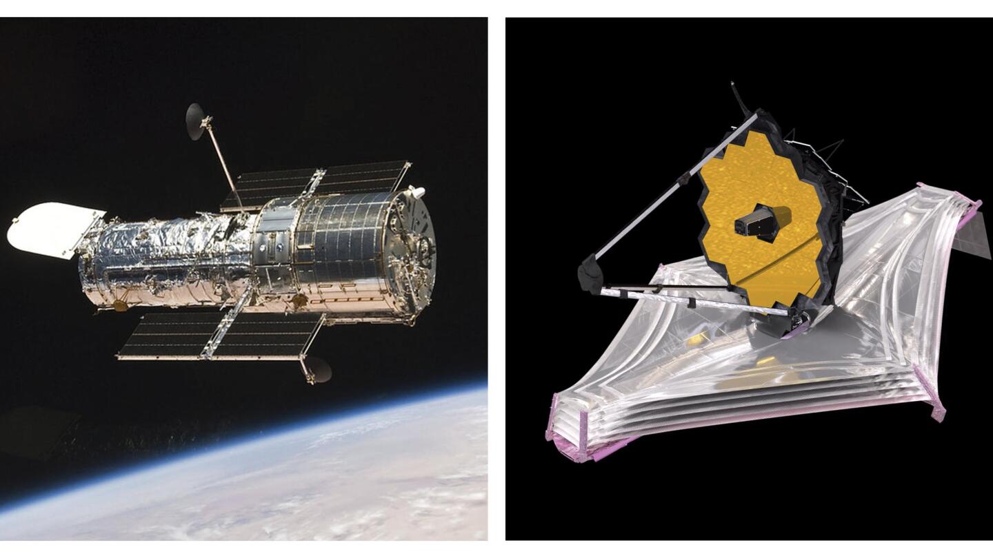 EXPLAINER: Veteran Hubble vs. new Webb space telescope | AP News