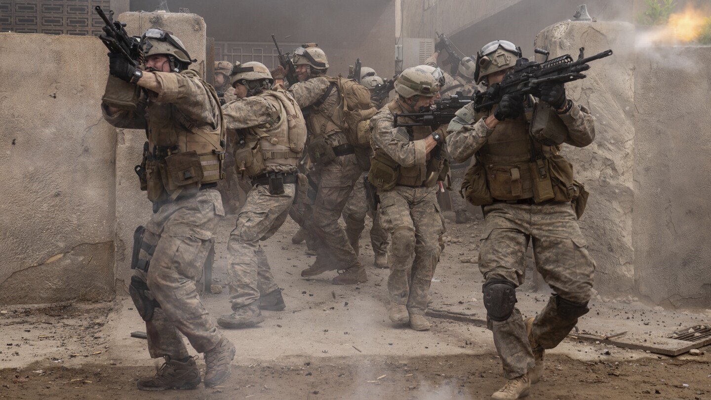 Movie Review: 'Warfare,' a forensic portrait of combat, hunts war-movie clichés