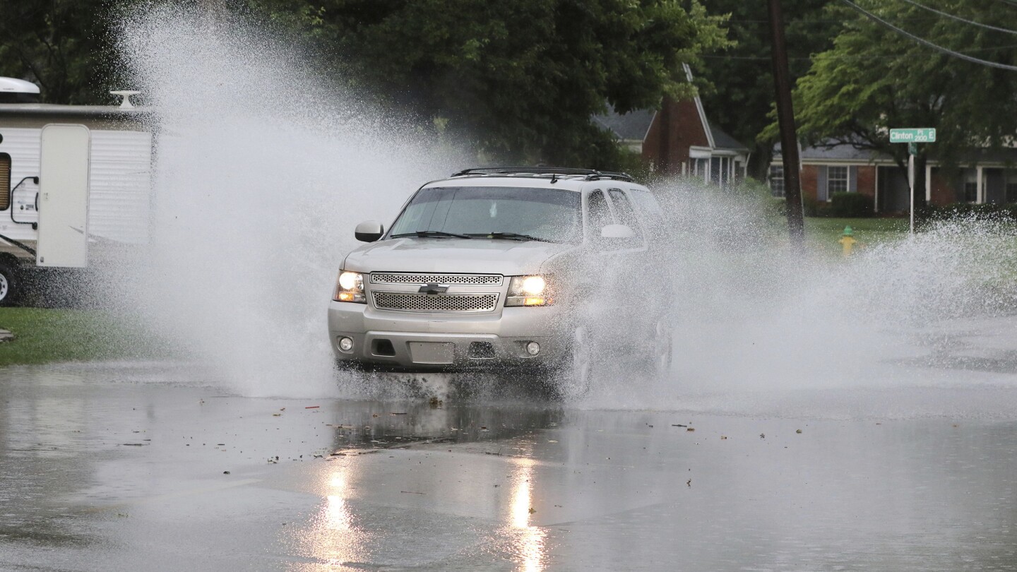 At least 2 people killed as storms push through South