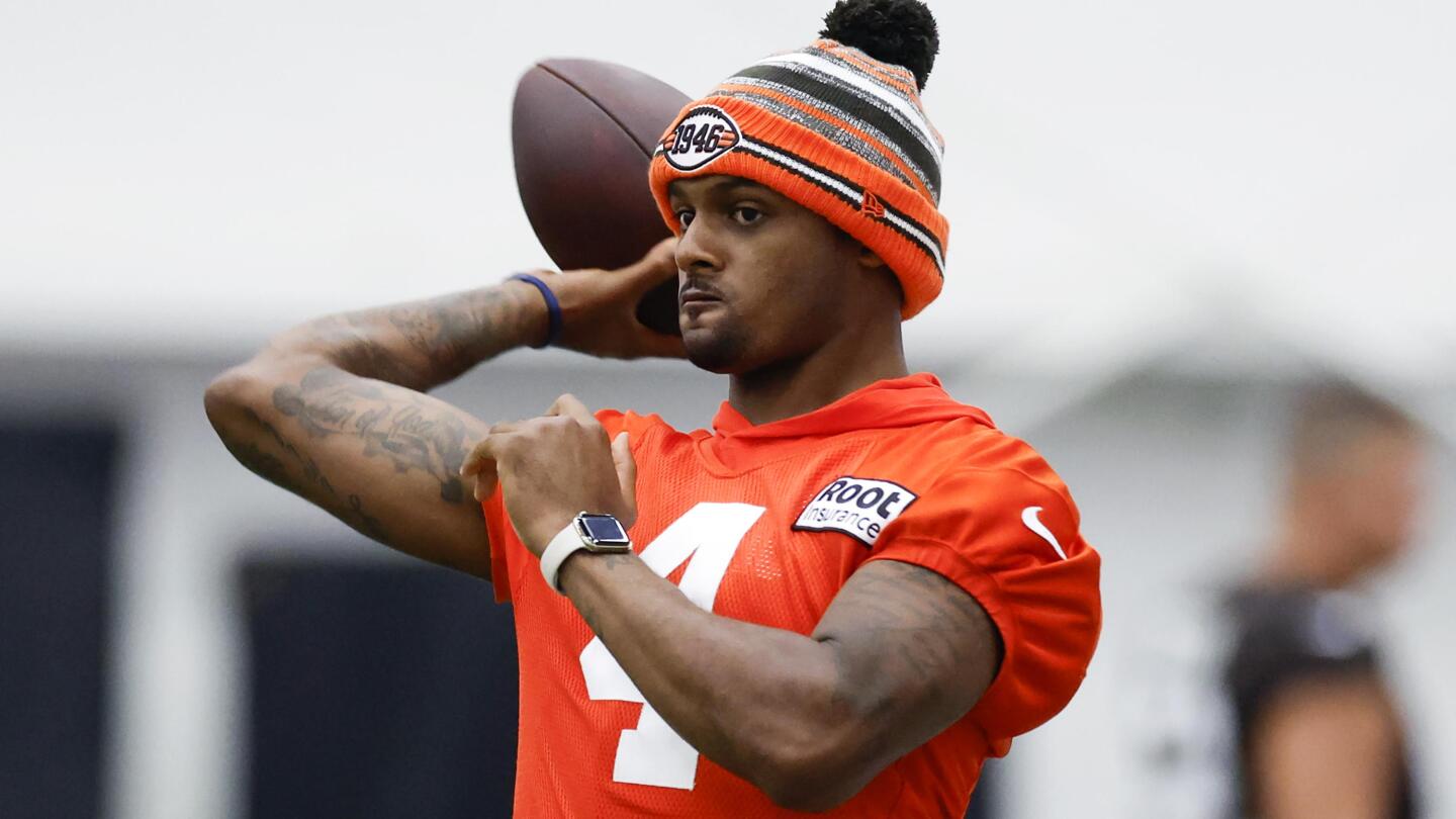 Waiting game: Watson, Browns open camp as NFL ruling looms