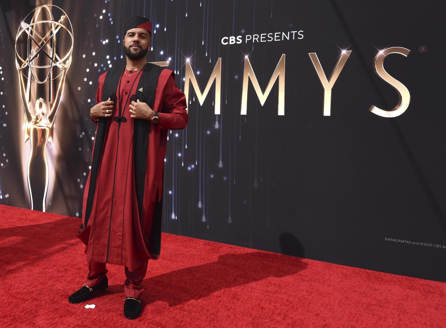 Ashley Bulgari - Emmys: O-T Fagbenle rocks Nigerian look, Porter wears wings | AP News