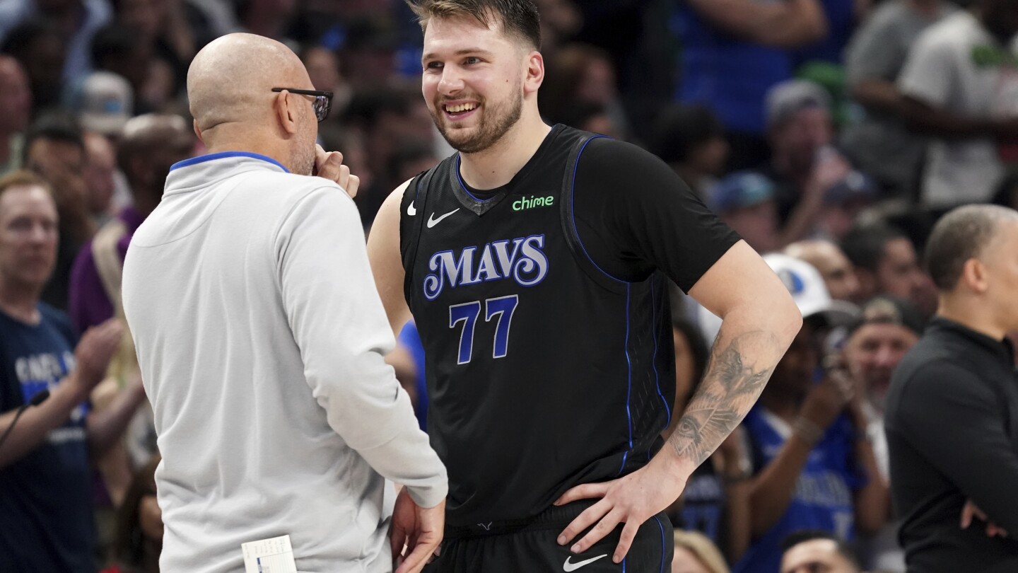 Luka Doncic and Kyrie Irving helped the Mavs beat the Clippers 114-101 to advance to the second round.