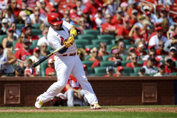 Cardinals' Yadier Molina hits two home runs in historic day alongside  longtime battery mate Adam Wainwright