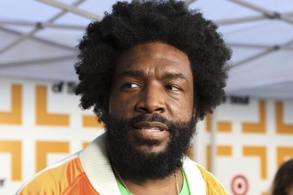 Ahmir "Questlove" Thompson attends a special screening of "Summer of Soul" at The Richard Rodgers Amphitheater at Marcus Garvey Park on Saturday, June 19, 2021, in New York. (Photo by Jason Mendez/Invision/AP)