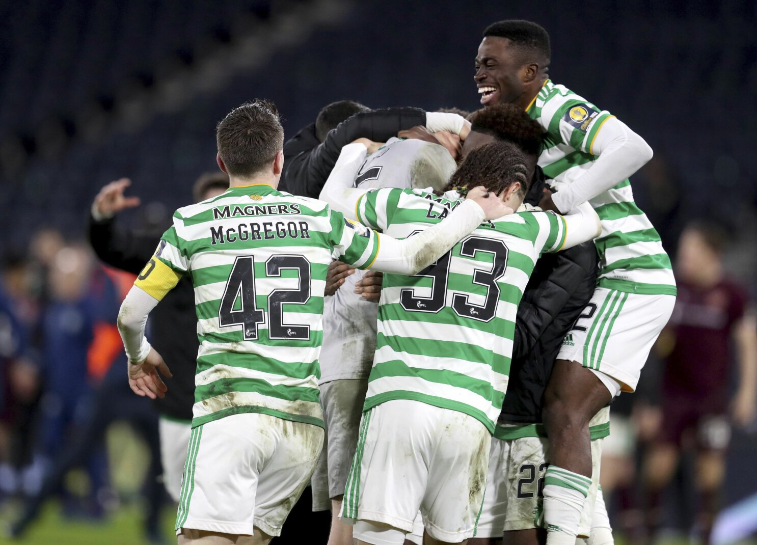 Celtic become the worlds first quadruple treble winners after