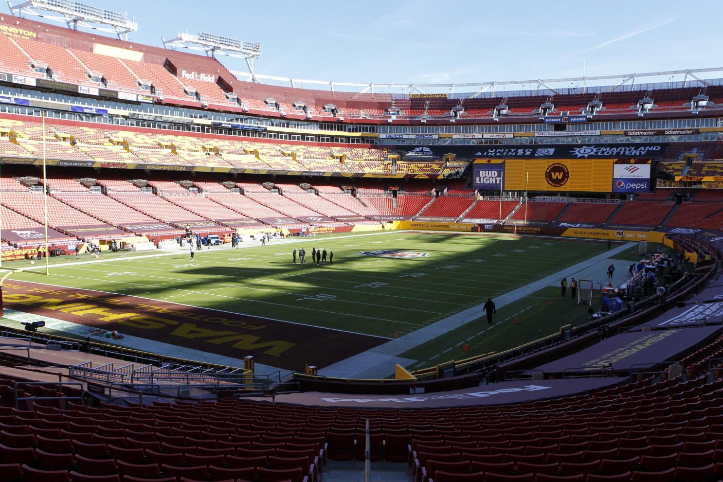 Redskins remove thousands of seats from FedEx Field - WTOP News
