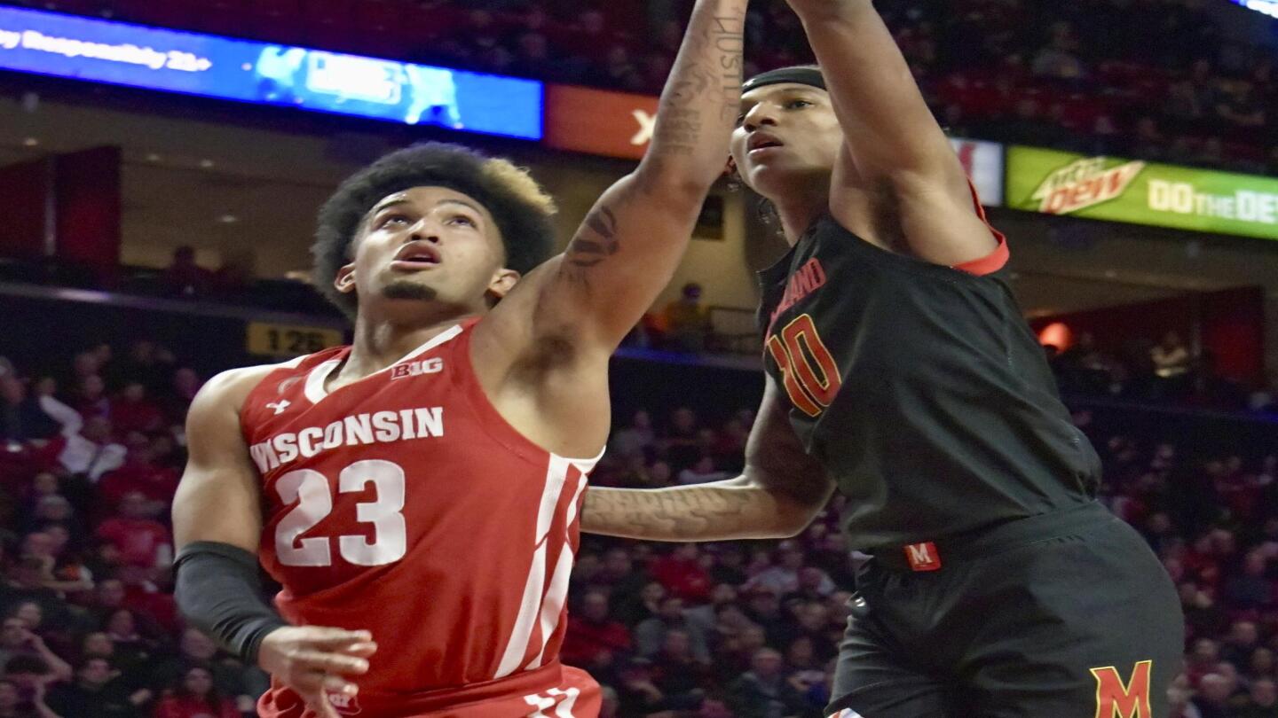 Young, Scott lift Maryland over Wisconsin 73-55