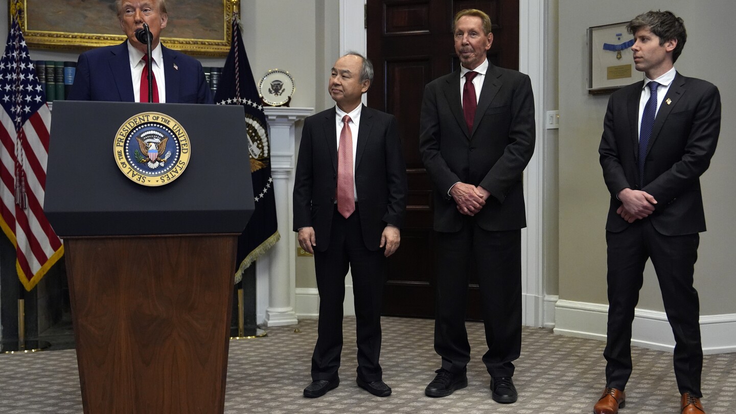 Trump highlights partnership investing $500 billion in AI