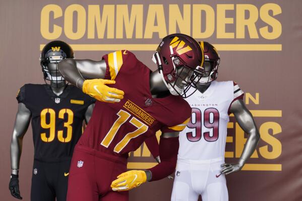 Washington's NFL team unveils new name as Commanders